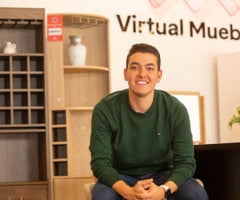 David Medina, presidente de Virtual Muebles