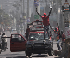 Protestas en Haití contra el primer ministro Ariel Henry