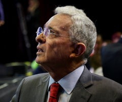 El expresidente Álvaro Uribe Vélez El expresidente Álvaro Uribe Vélez