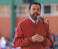 Carlos Fernando Galán, alcalde Mayor de Bogotá