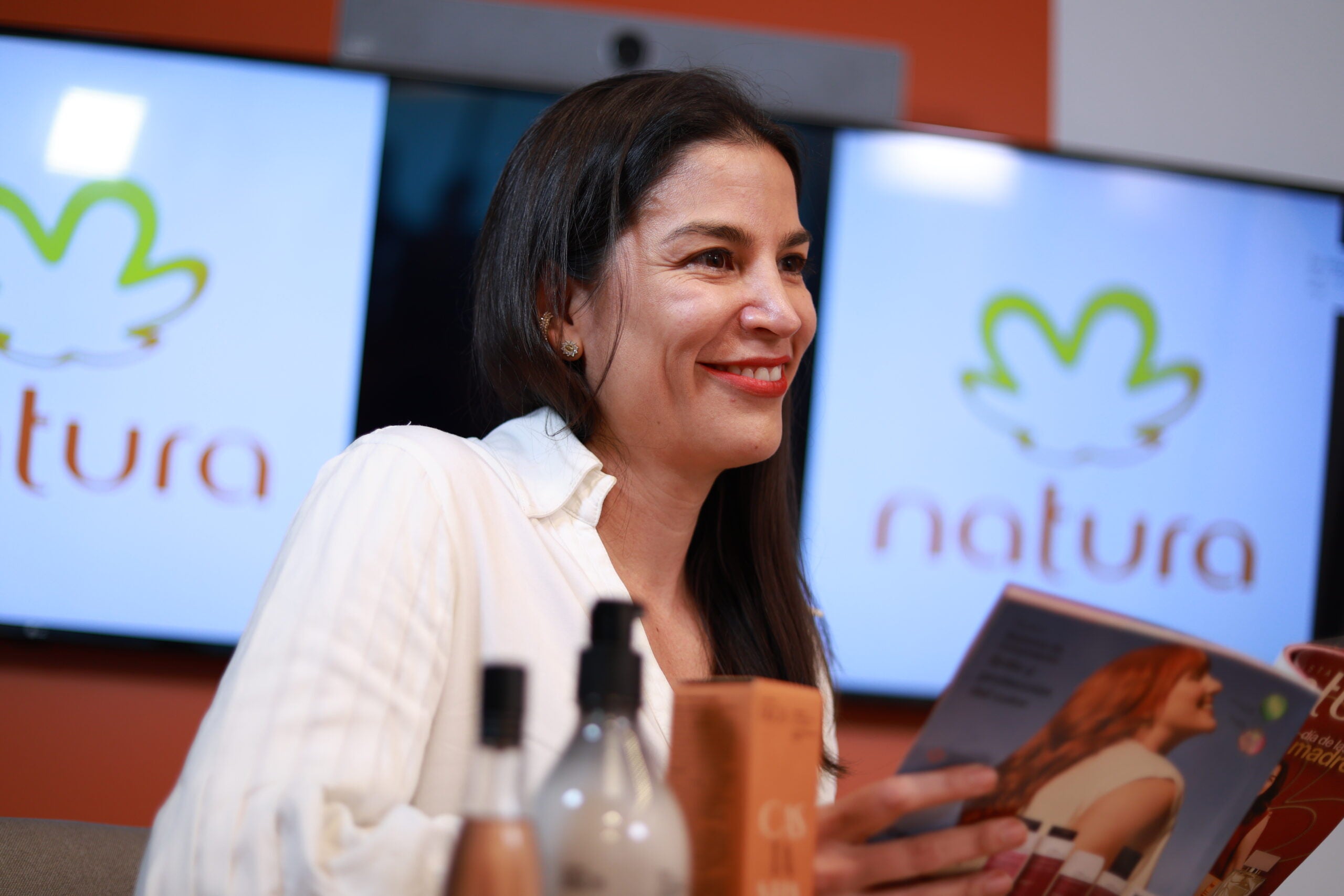 María Andrea Vargas, gerente general de Natura Colombia