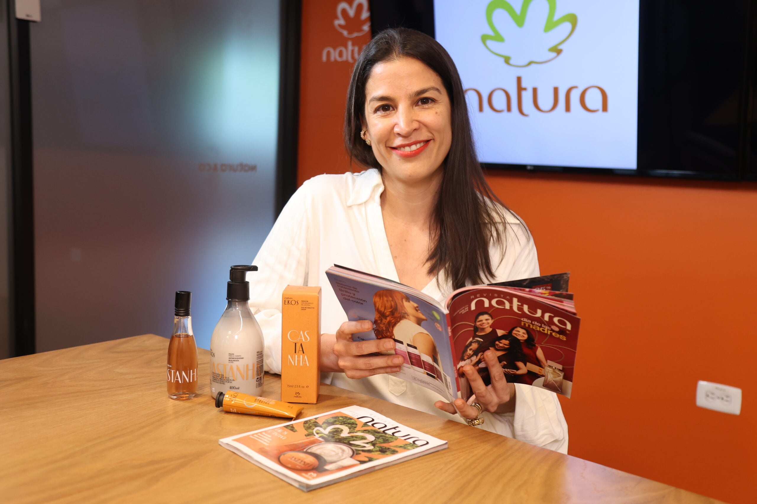 María Andrea Vargas, gerente general de Natura Colombia