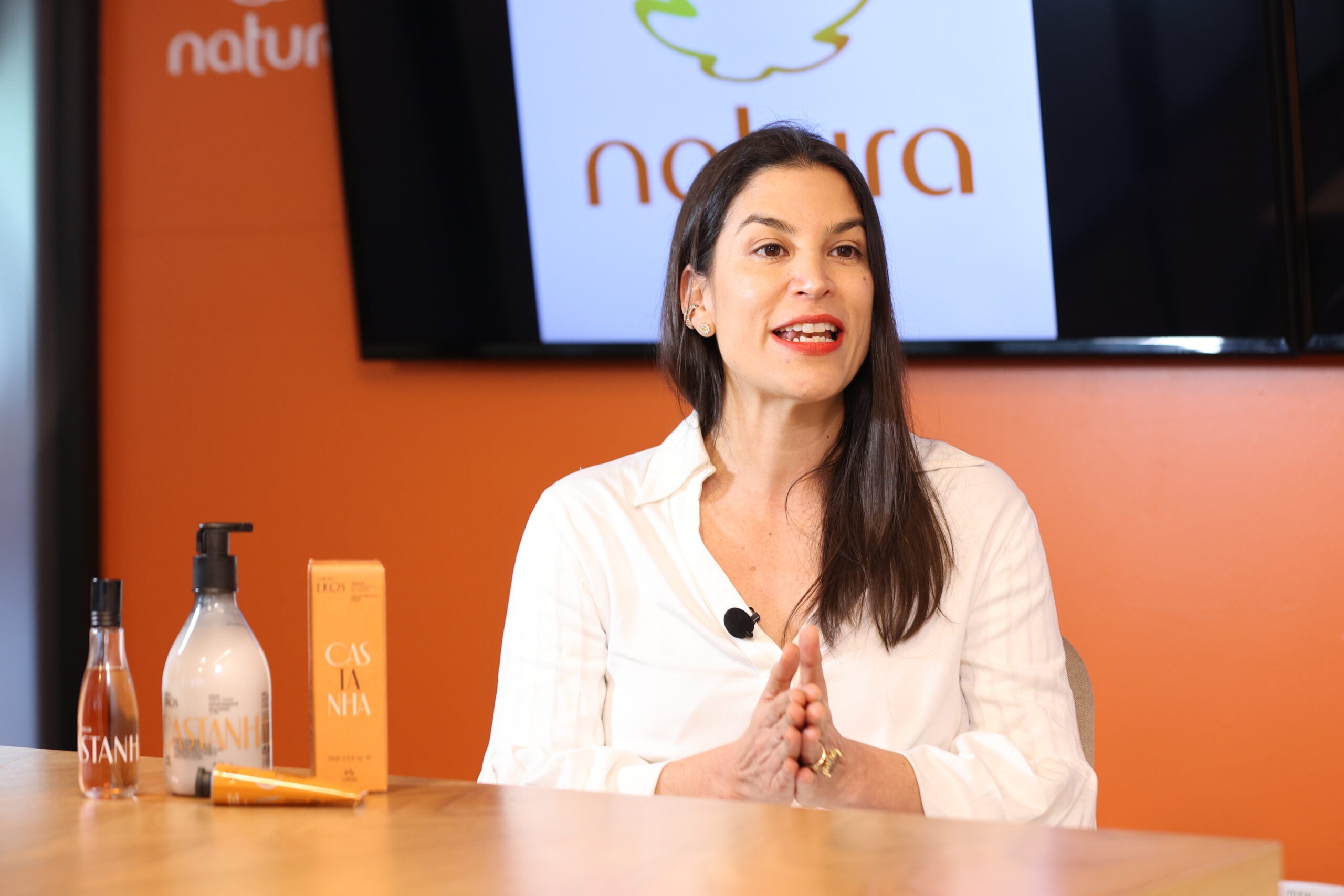 María Andrea Vargas, gerente general de Natura Colombia