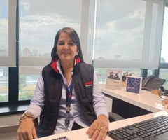 Sandra Carvajal, country president Securitas Sandra Carvajal, country president Securitas, dijo que la ciudadanía puede contribuir en que baje la inseguridad