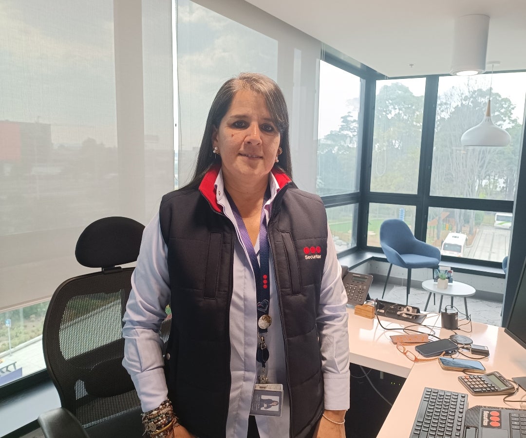 Sandra Carvajal, country president Securitas, dijo que las personas deberían conocer los alcances de la seguridad privada