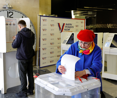 Votaciones en Rusia