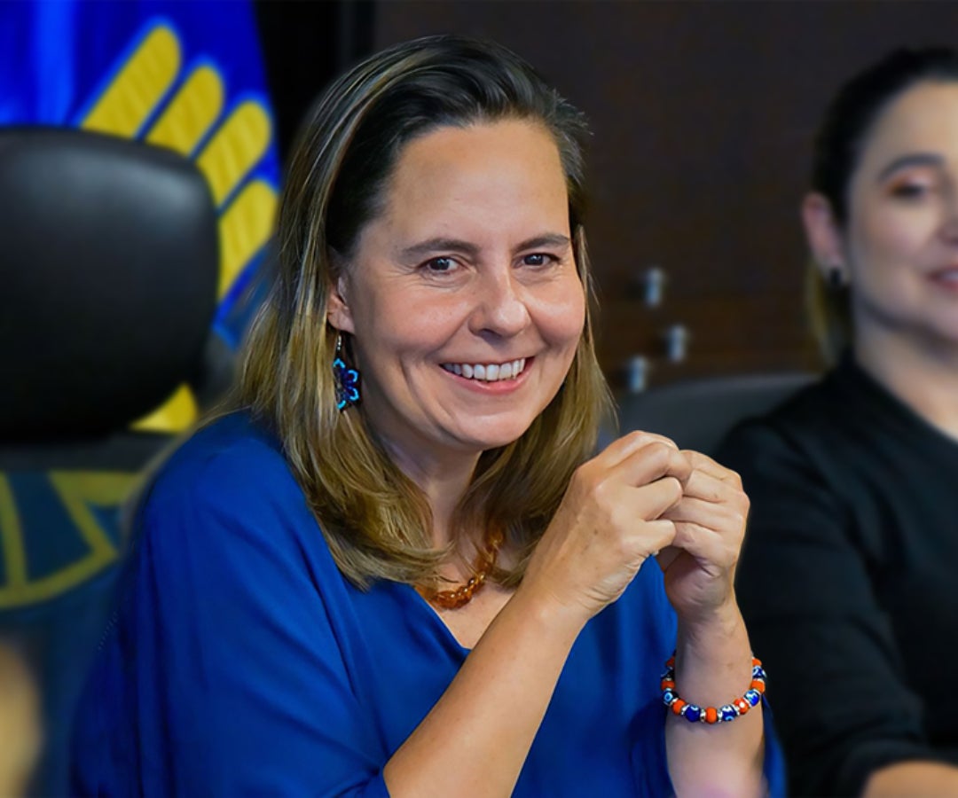Helga María Rivas, directora encargada de la Ungrd