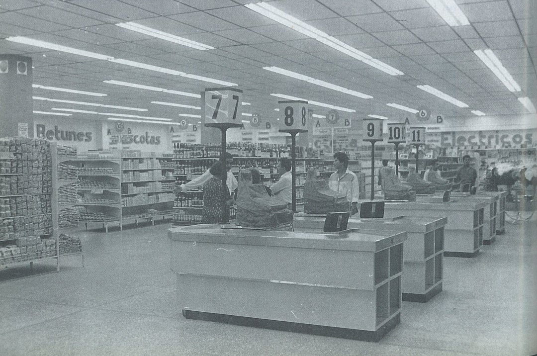 Éxito incursionó en los centros comerciales durante los años 70.