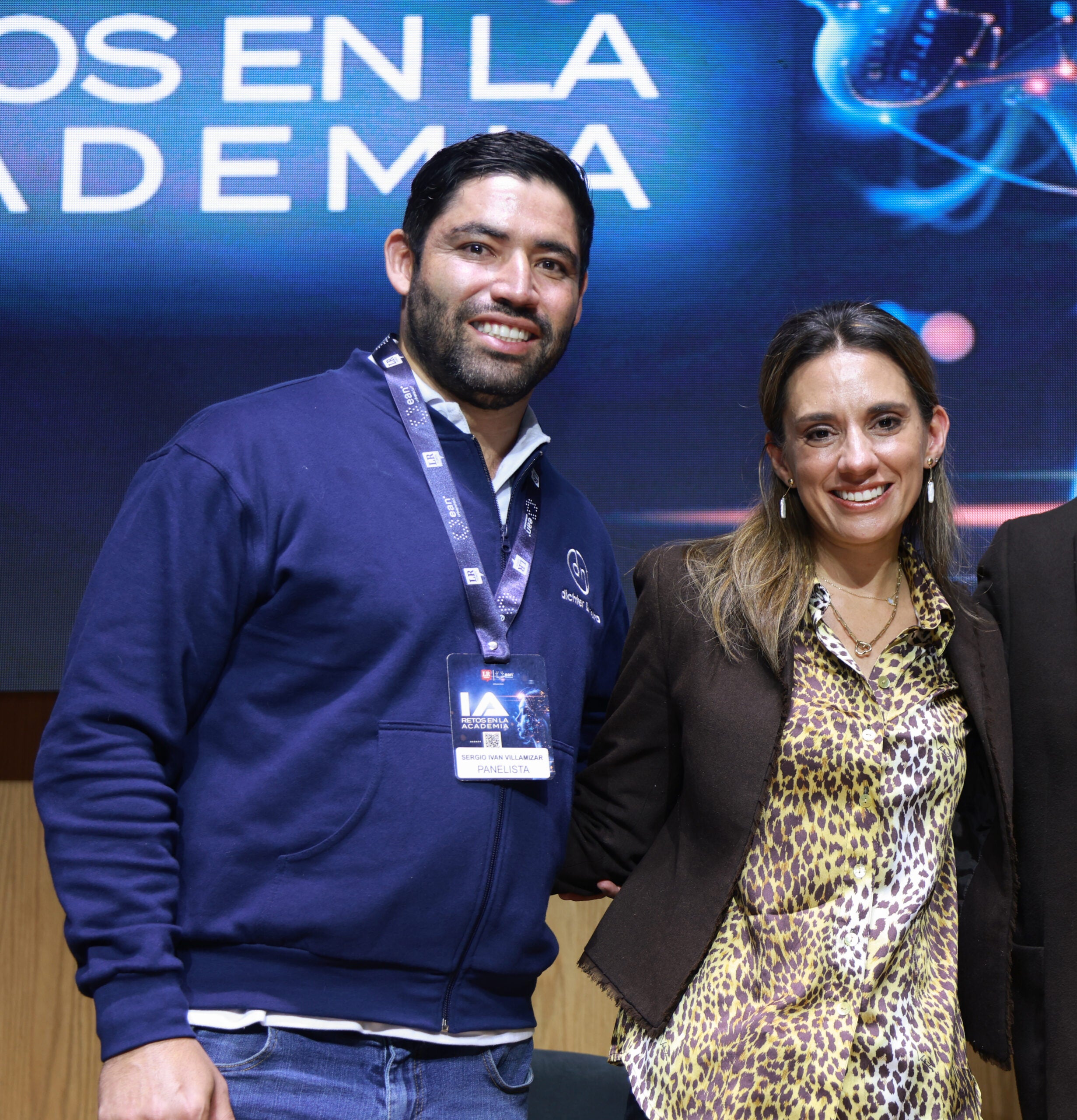 Sergio Iván Villamizar, y María Fernanda Quiñones.