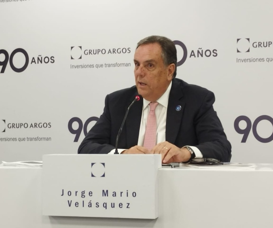 Jorge Mario Velásquez, presidente de Grupo Argos