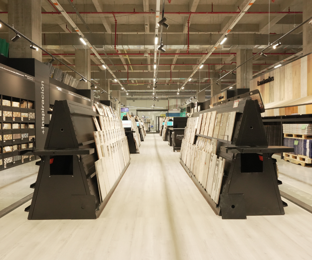 Zona de pisos Homecenter