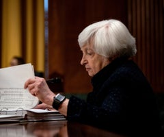 Janet Yellen, secretaria del Tesoro de Estados Unidos