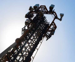 Antenas de redes celulares en Chile
