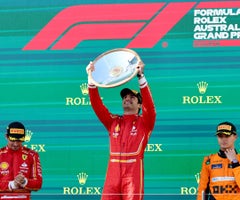 Carlos Sainz ganó el Gran Premio de Australia