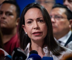 María Corina Machado, líder de la oposición venezolana