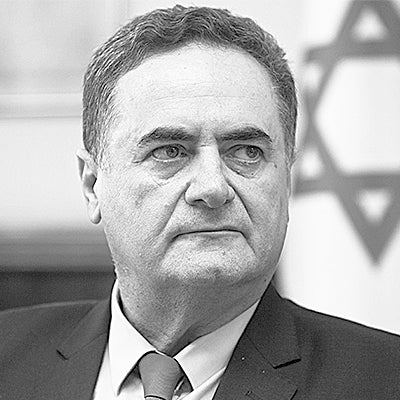Israel Katz. Ministro israelí de Relaciones Exteriores