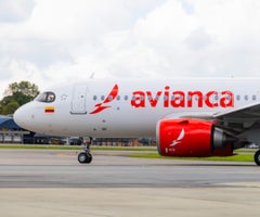 Avión de Avianca