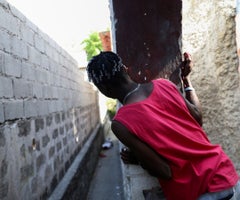 El pánico se apoderó de las calles de Puerto Príncipe, Haití