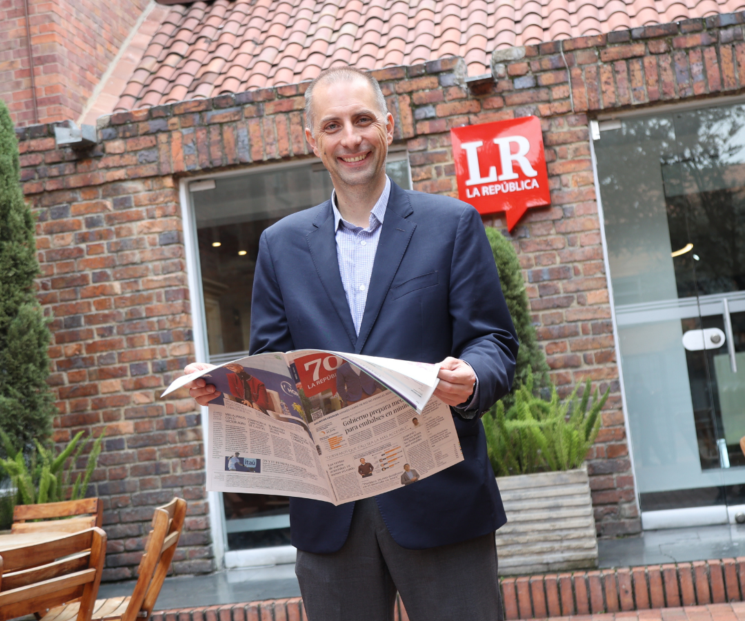 Andrés Restrepo, gerente general de la Bolsa de Valores de Colombia