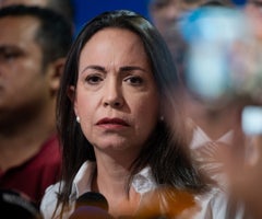 Maria Corina Machado, líder de la oposición de Venezuela