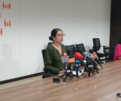 Angie Katherine Monroy, superintendente de subsidio familiar Angie Katherine Monroy, superintendente de subsidio familiar, anunció invesstigación contra Compensar