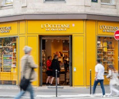 Tiendas de L’Occitane International en París.
