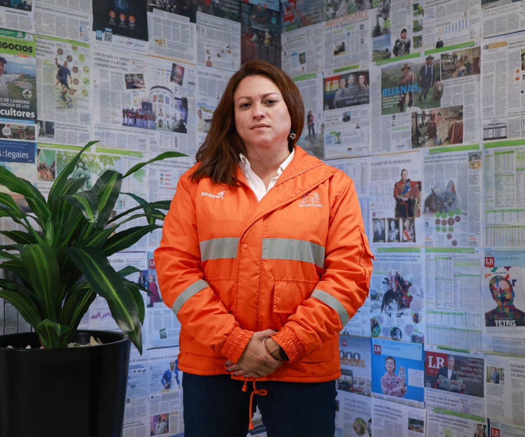 Natasha Avendaño, gerente de la Empresa Acueducto de Bogotá