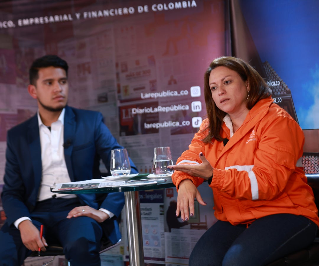 Natasha Avendaño, gerente de la Empresa Acueducto de Bogotá