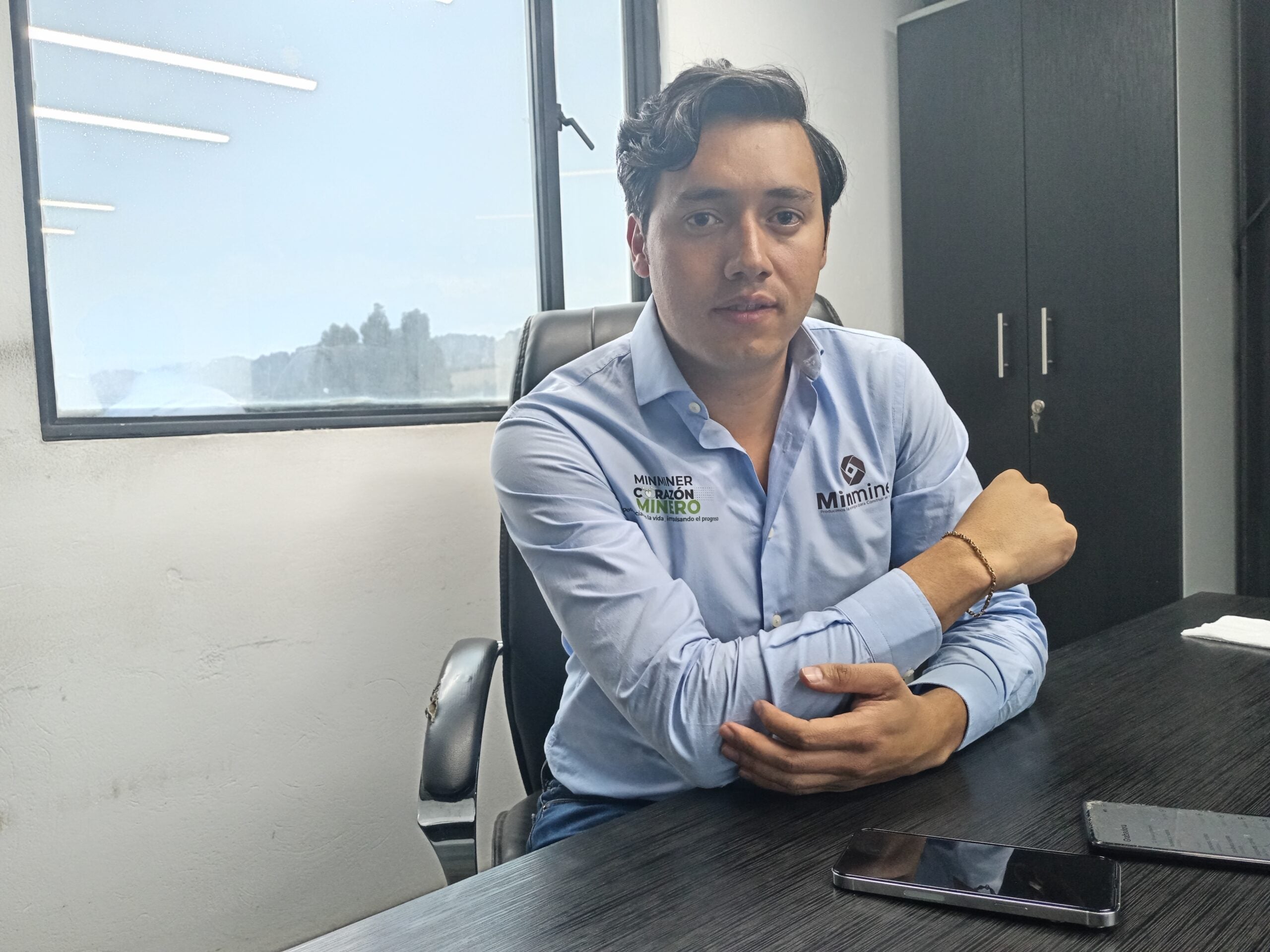 Andrés Cubides, gerente de Minminer