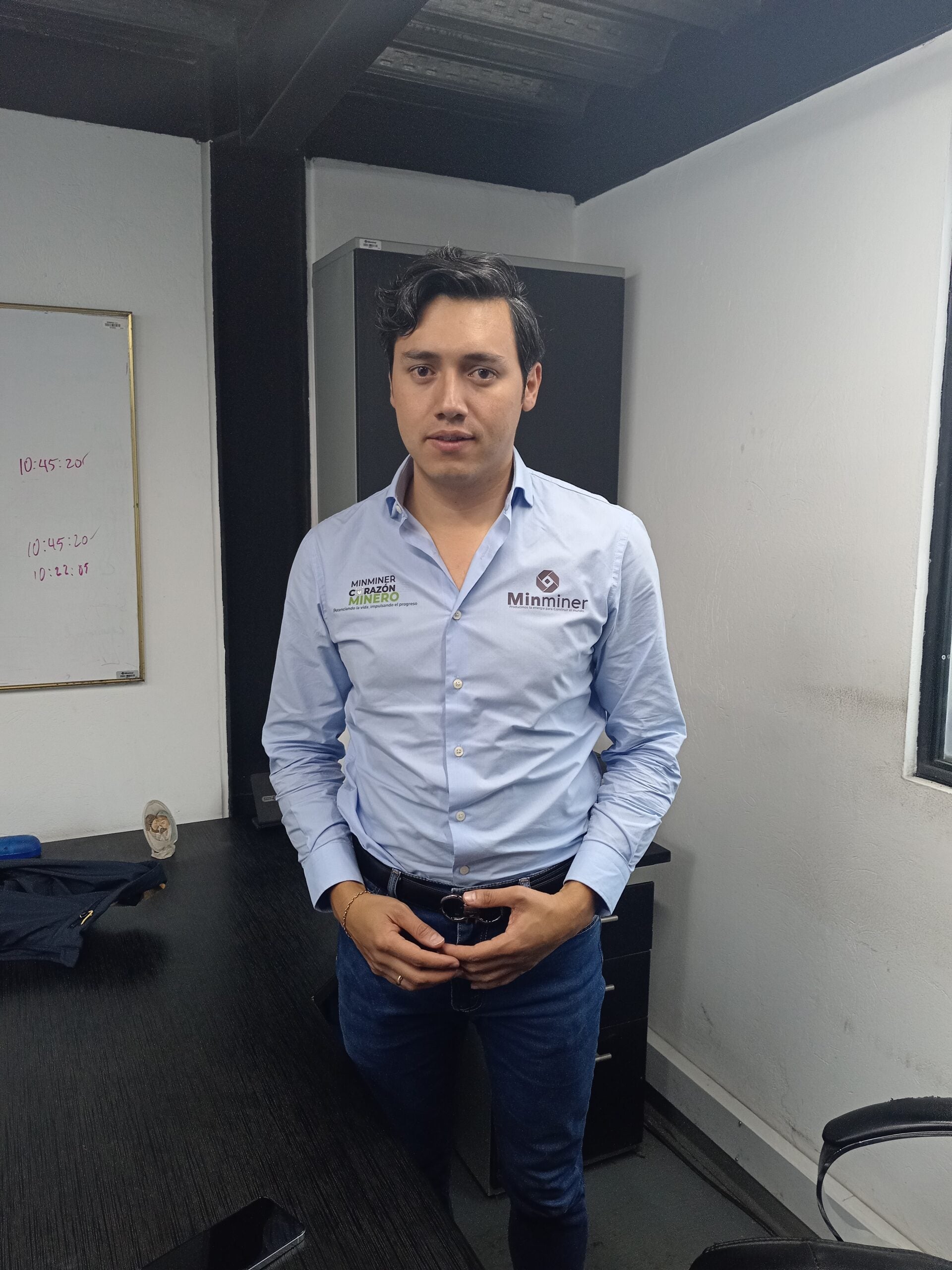 Andrés Cubides, gerente de Minminer
