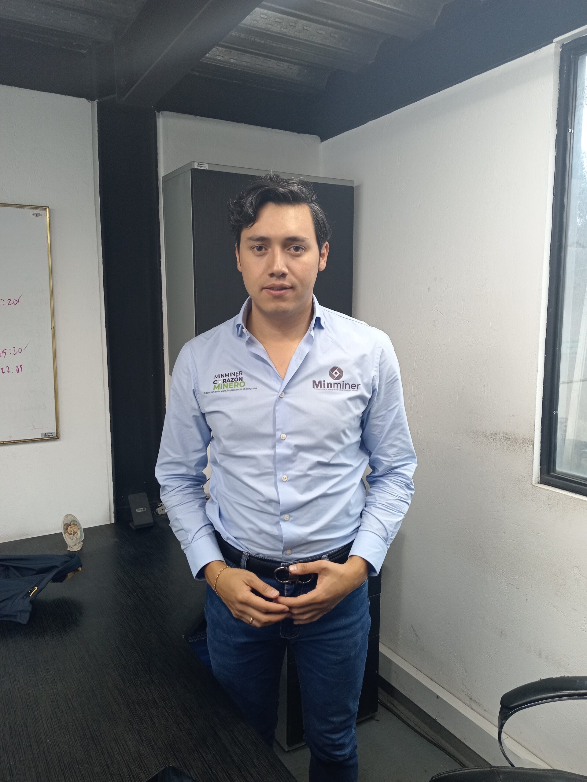Andrés Cubides, gerente de Minminer