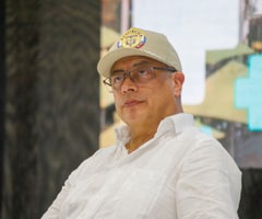 El presidente de Colombia, Gustavo Petro