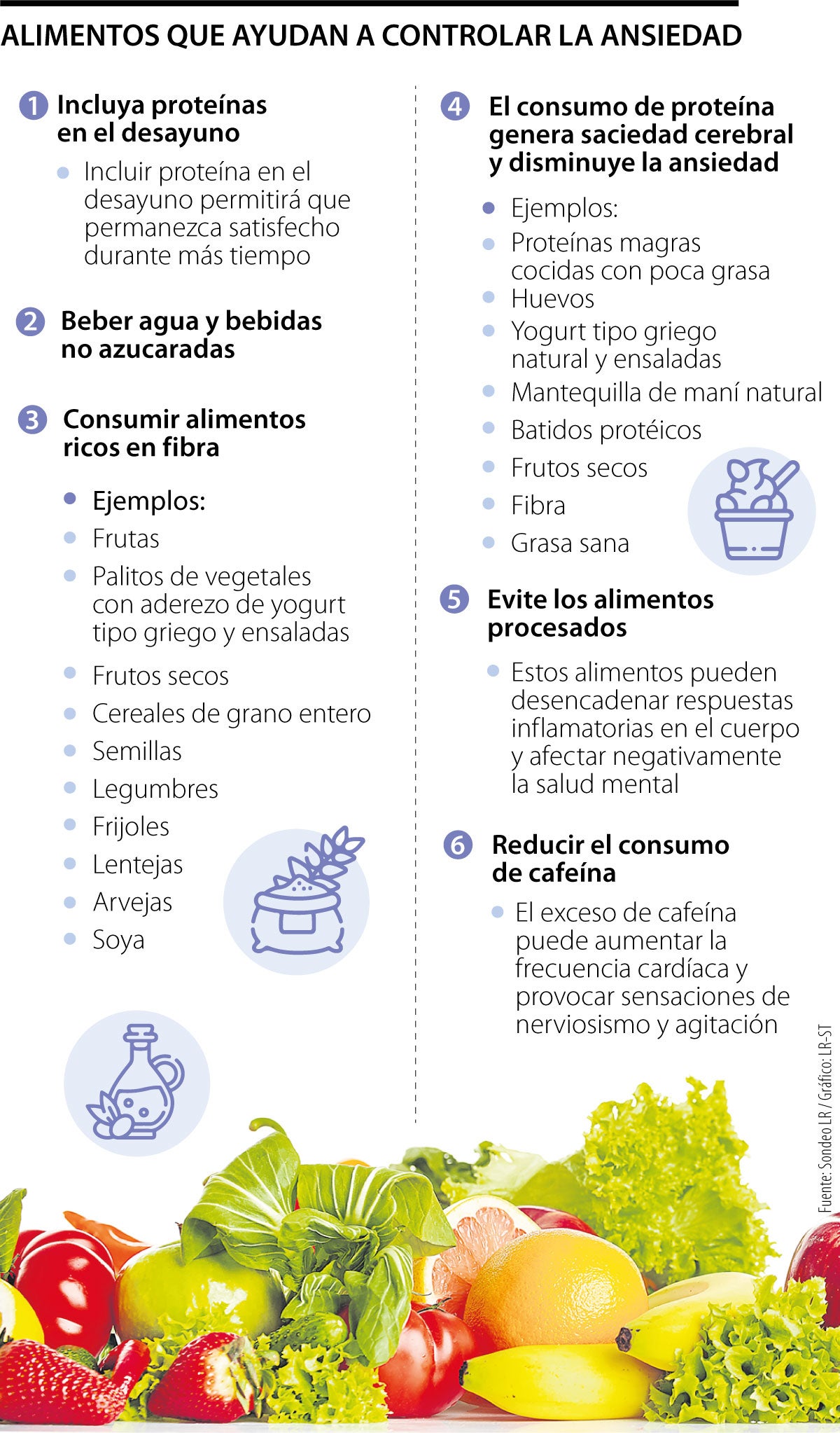 Estos son los alimentos que puede comer y los que no si siente ansiedad en el trabajo