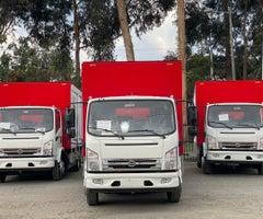 BYS estrenó su línea de camiones botelleros 100% eléctricos