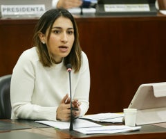 Laura Sarabia, directora del Departamento Administrativo de la Presidencia, Dapre