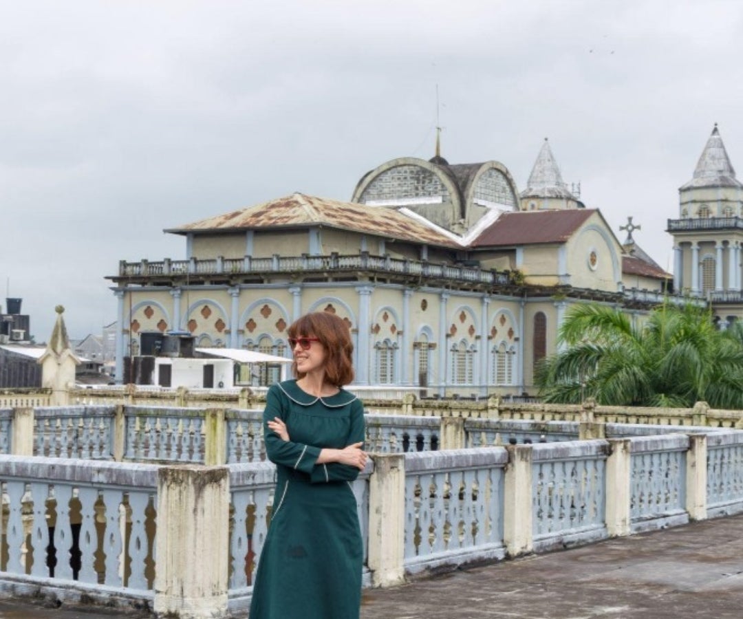 Irene Vallejo visitó el Chocó en medio de su viaje a Colombia por la Filbo