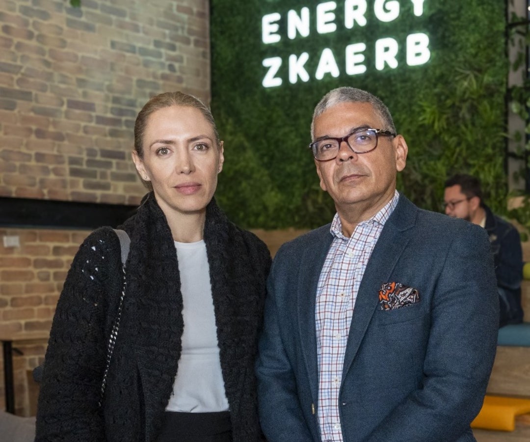 Nana Ortiz, directora de N/O Events Studio, y Alonso Herrán, CEO de Match Communication Group.