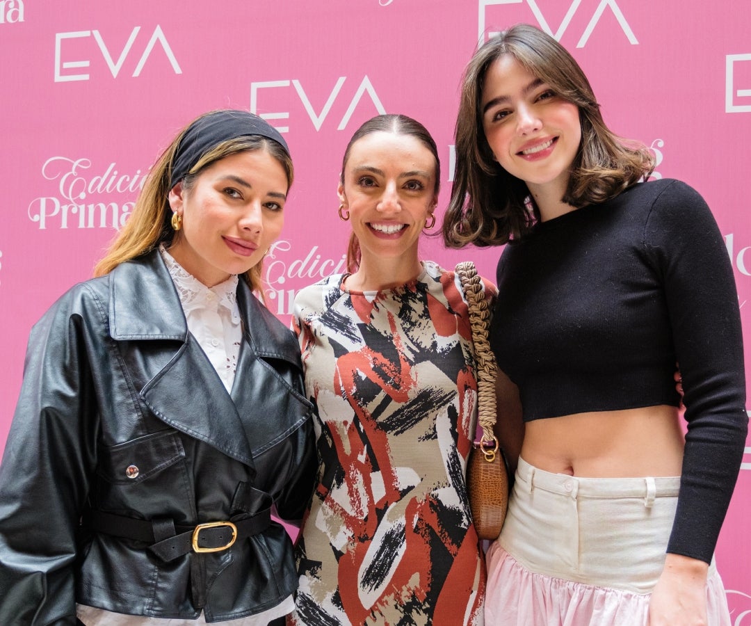 Alejandra Muñoz, fundadora Made in Heaven; Michelle Yidios, fundadora de Yidios, y Hakim, Stephani Barbudo, influencer de moda y estilo de vida.