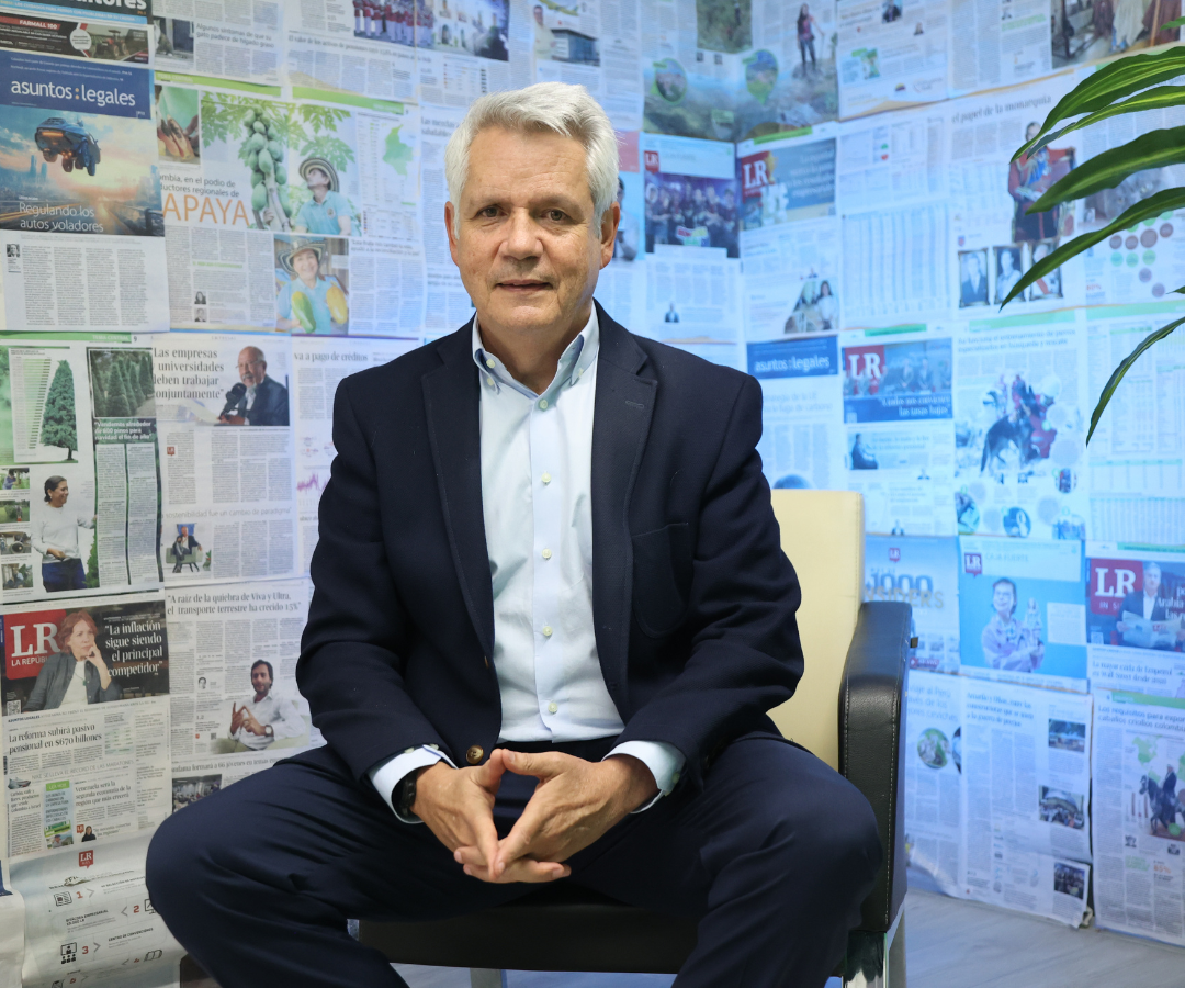 Gerardo Silva, presidente del Banco de Occidente