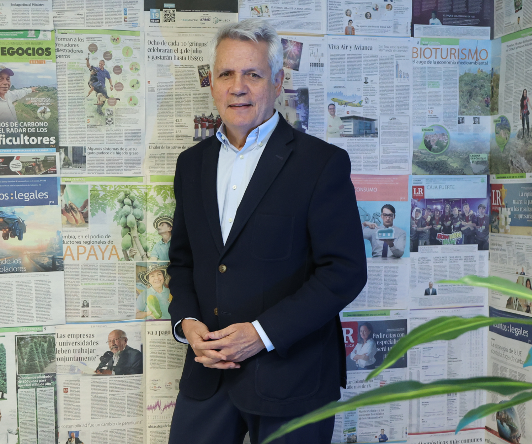 Gerardo Silva, presidente del Banco de Occidente