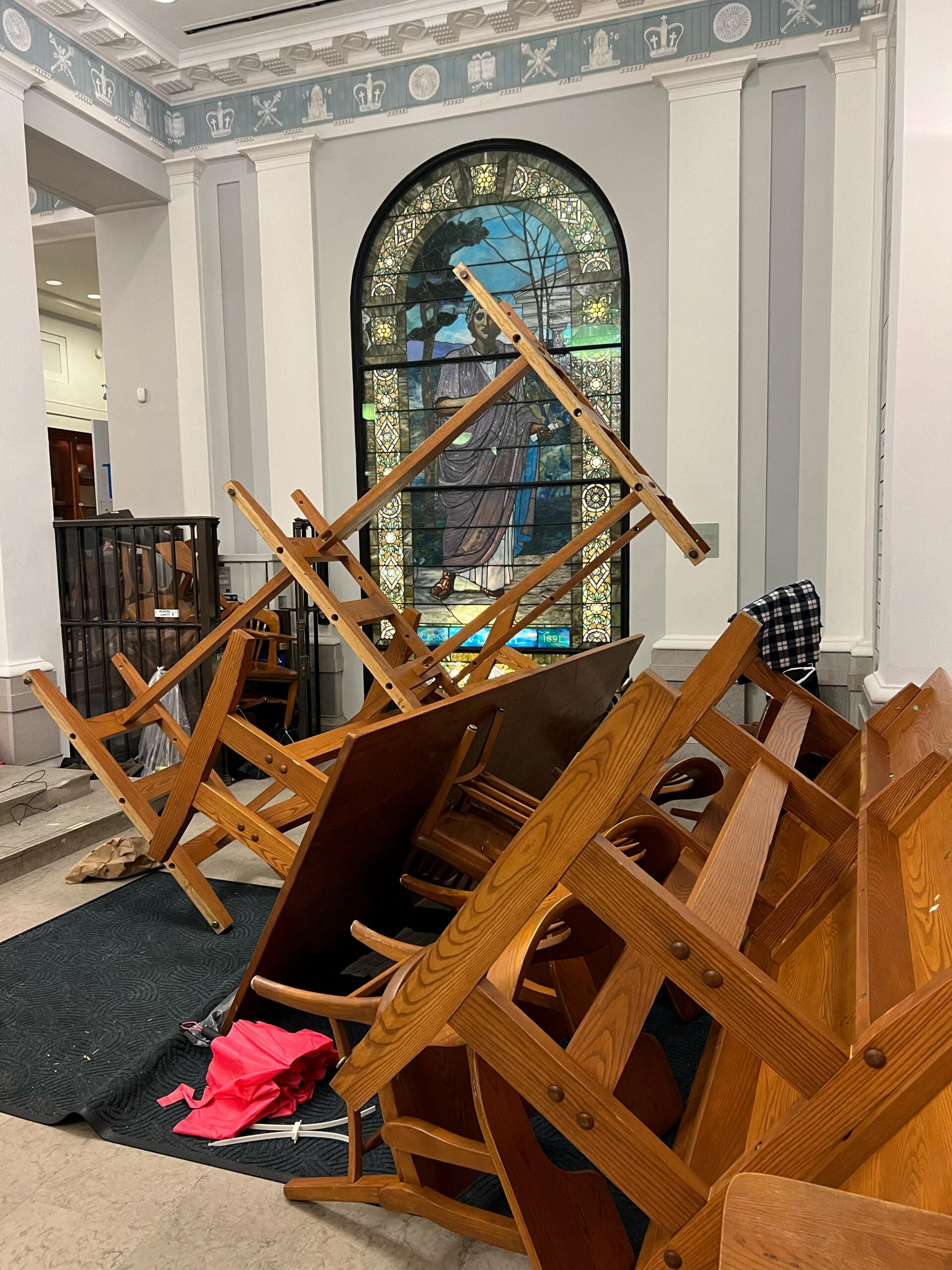 Protestas en la Universidad de Columbia