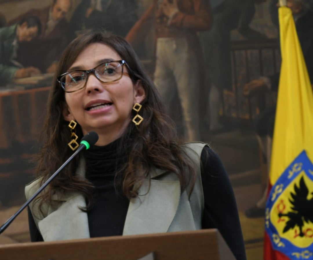 Ana María Cadena, secretaria de Hacienda de Bogotá