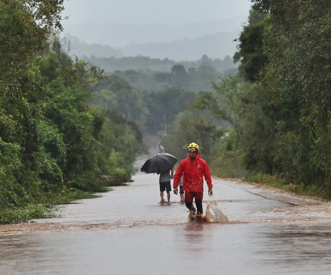 Amenazas en Brasil por lluvias