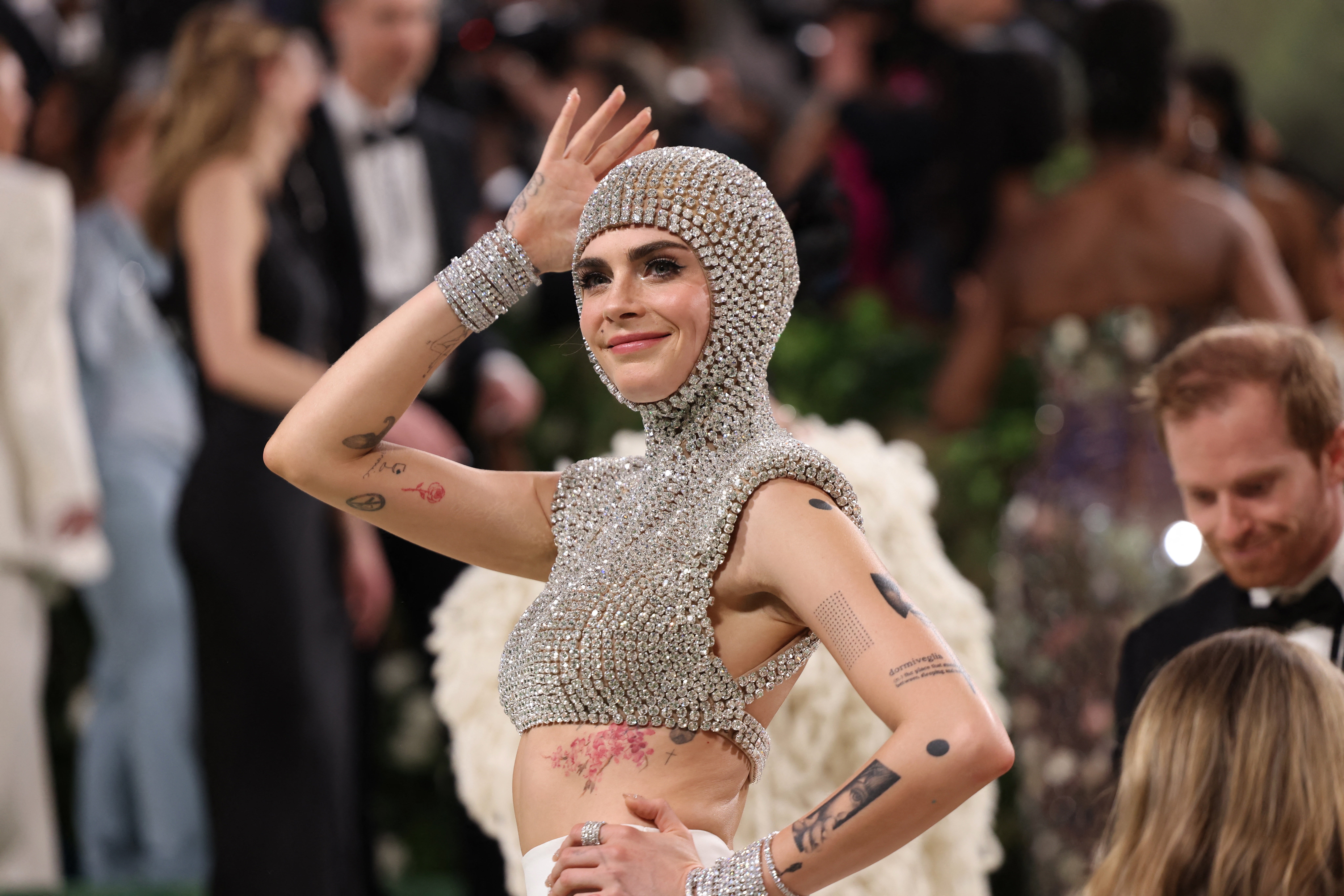 Cara Delevingne en la Met Gala 2024
