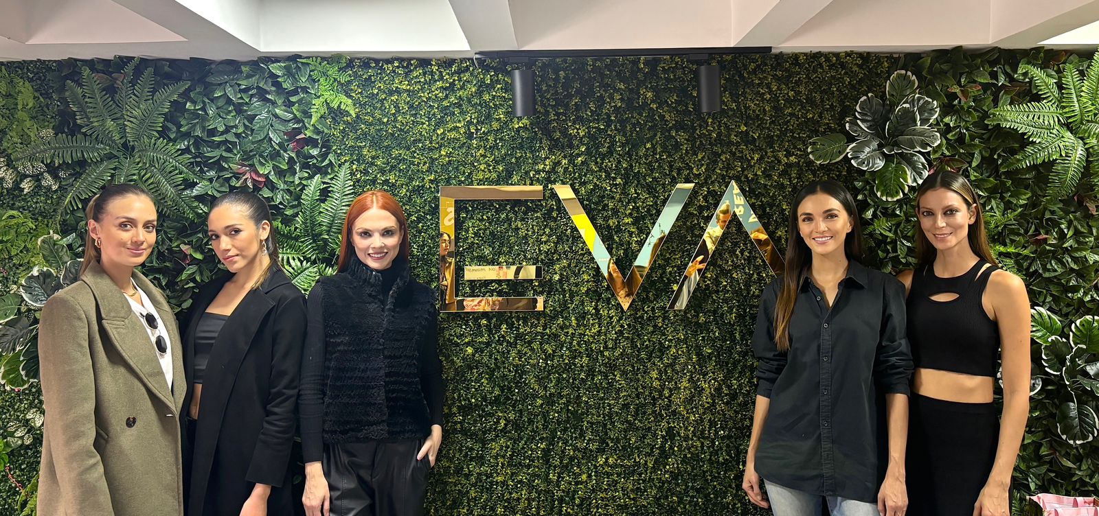 Algunas de las modelos que participaron en la pasarela Runway.