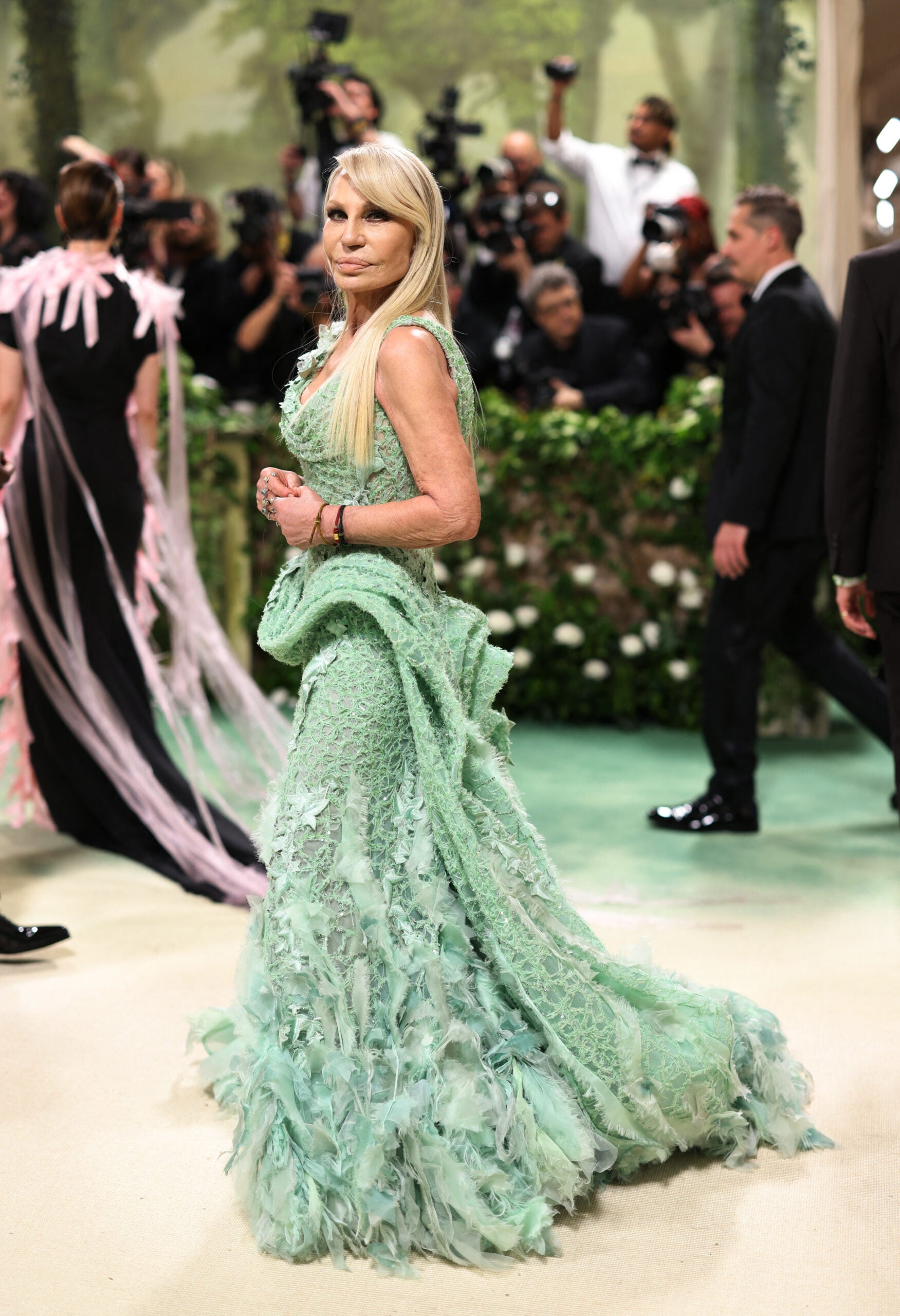 Donatella Versace en la Met Gala 2024