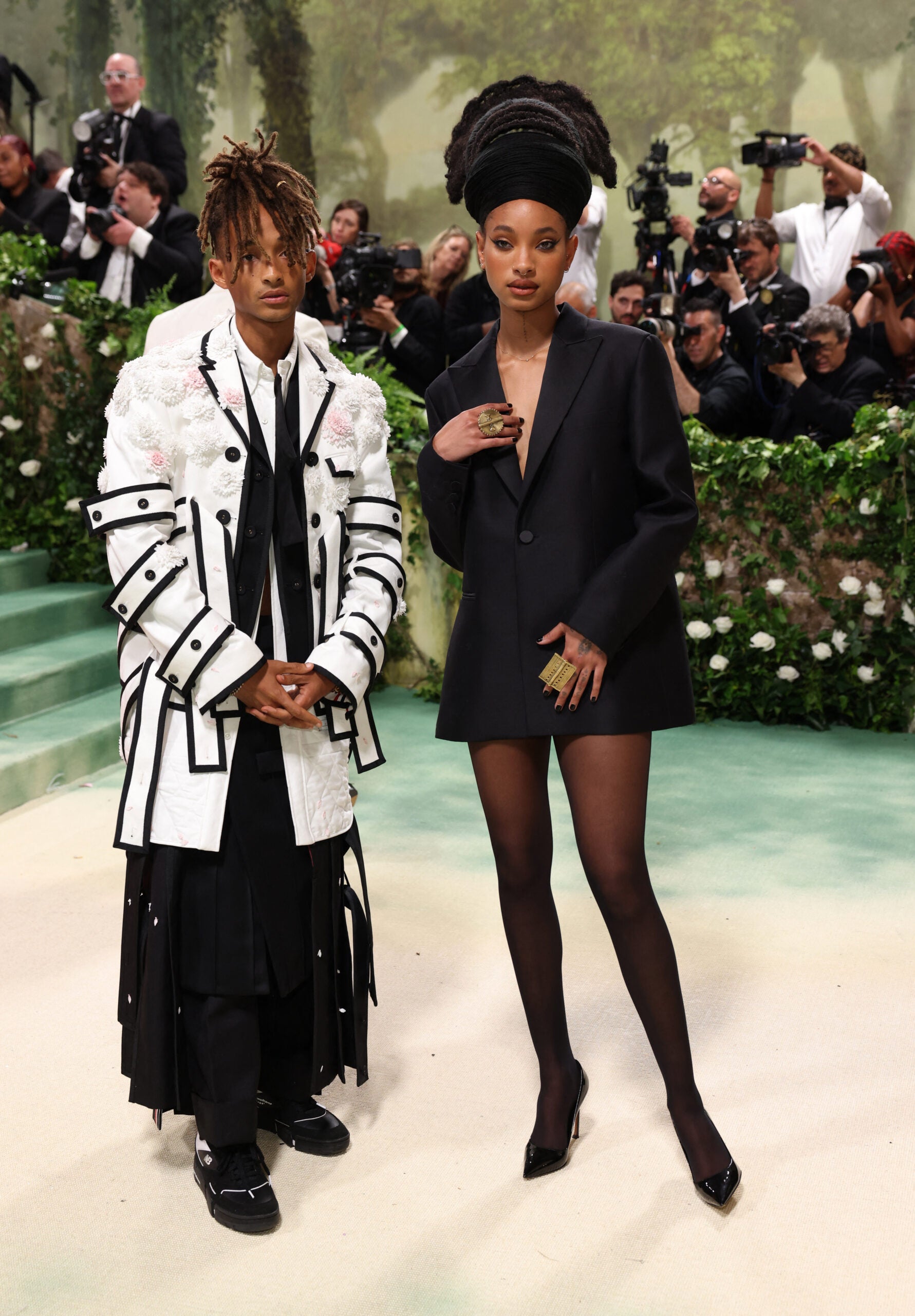 Jaden Smith y Willow Smith en la Met Gala 2024