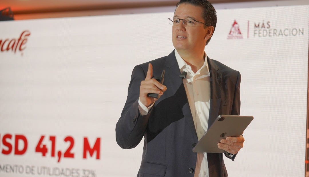 Germán Bahamon, gerente general de la Federación Nacional de Cafeteros Germán Bahamon, gerente general de la Federación Nacional de Cafeteros