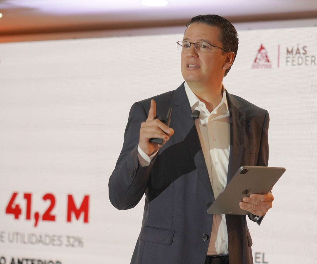 Germán Bahamon, gerente general de la Federación Nacional de Cafeteros