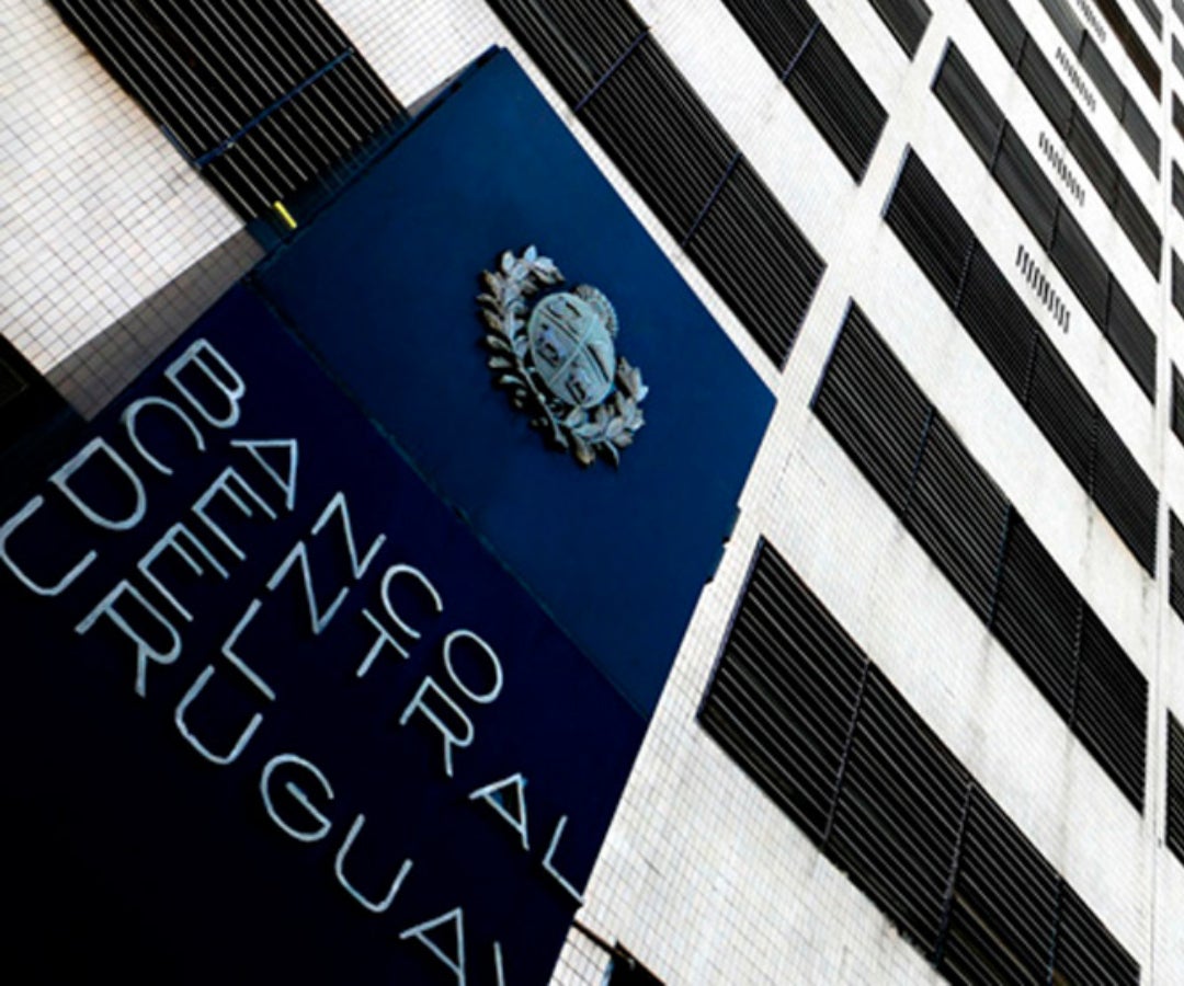 Vista general de la sede del Banco Central de Uruguay